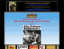 Tablet Screenshot of johncolemanburroughs.com